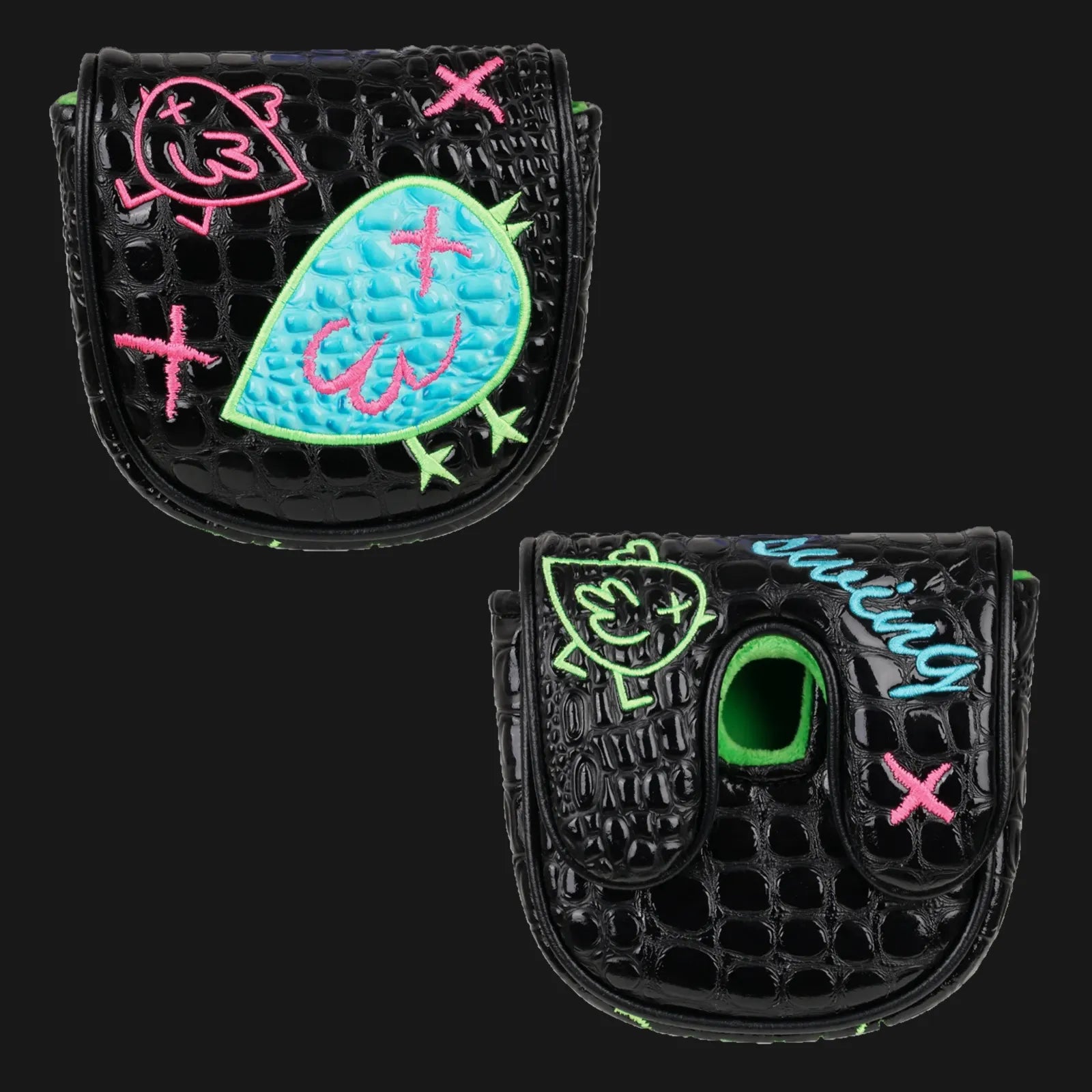 Colorful birdie design LAB DF3 golf putter headcover