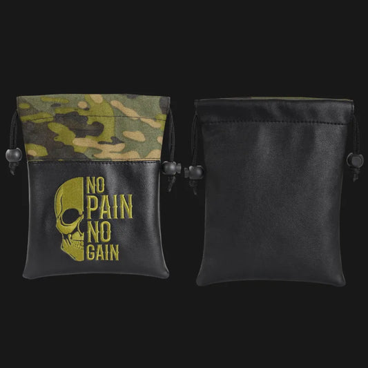 No Pain No Gain Golf Valuables Pouch